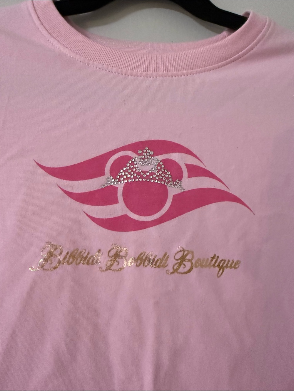 Disney Cruise Bibbidi Tee Pink XS - Picture 3 of 6